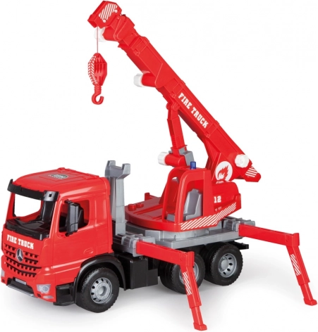 Lena autokraan Mercedes Actros rood 70 cm
