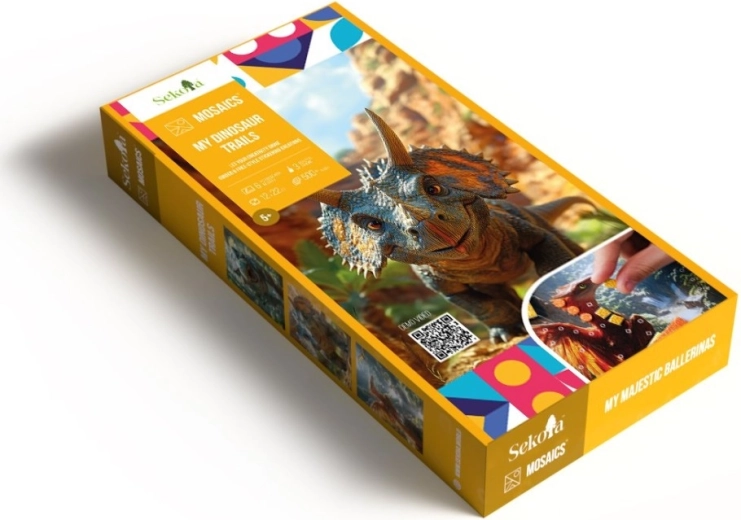 Sekoia mosaics dinosaurussen – creatieve mozaïekset