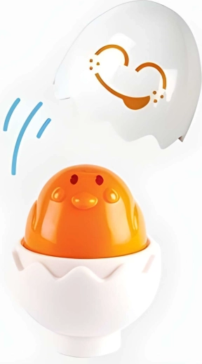 Piepende kuikentjes voor zintuiglijke ontdekking