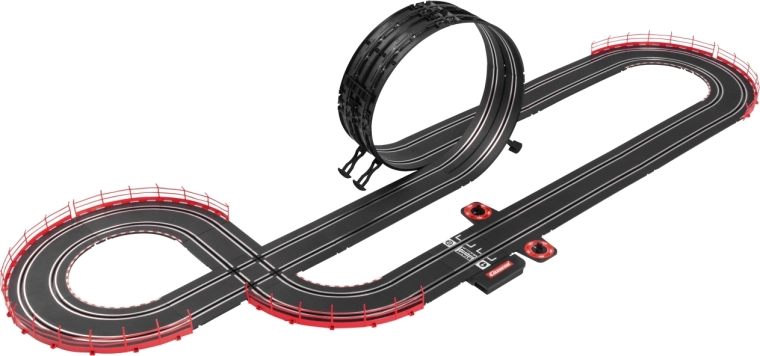 Actiebaan met looping