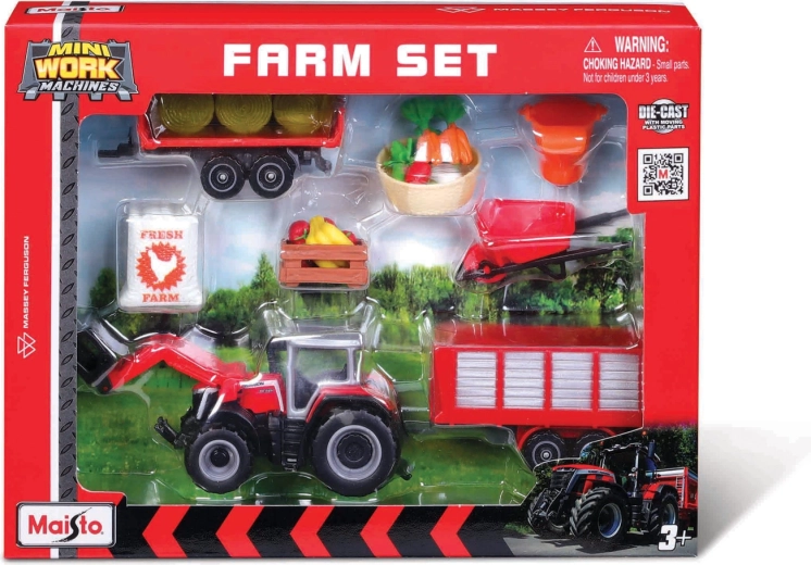Maisto boerderijset Massey Ferguson