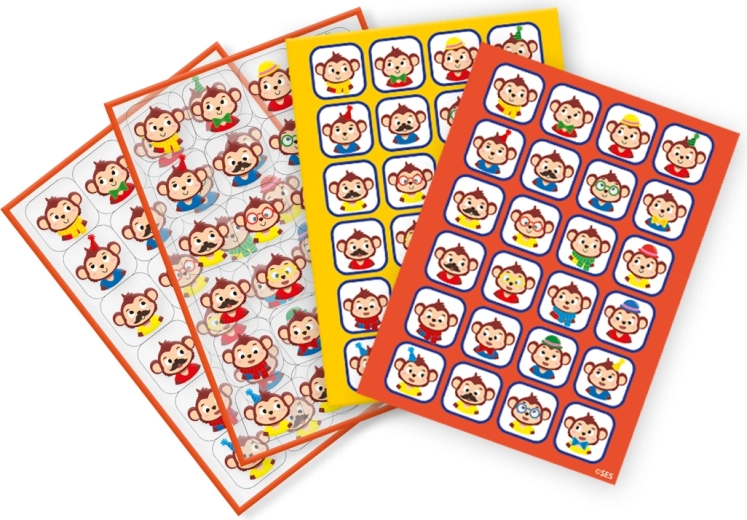 48 kleurrijke stickers voor eindeloze combinaties