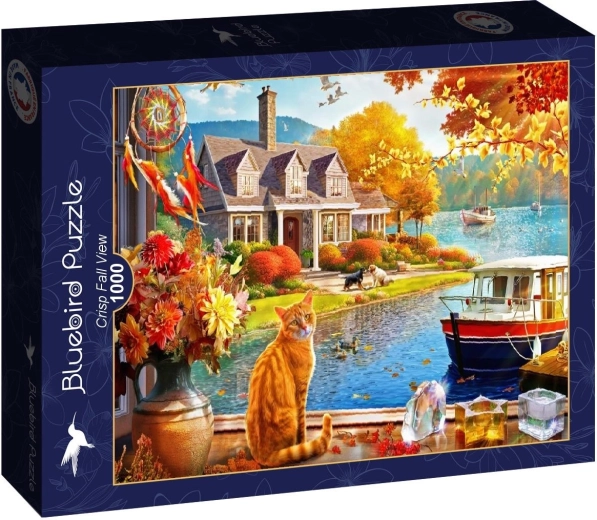 Bluebird puzzel fris herfstuitzicht 1000 stukjes