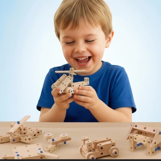 Creatieve modellen: voertuigen, dieren en fantasie