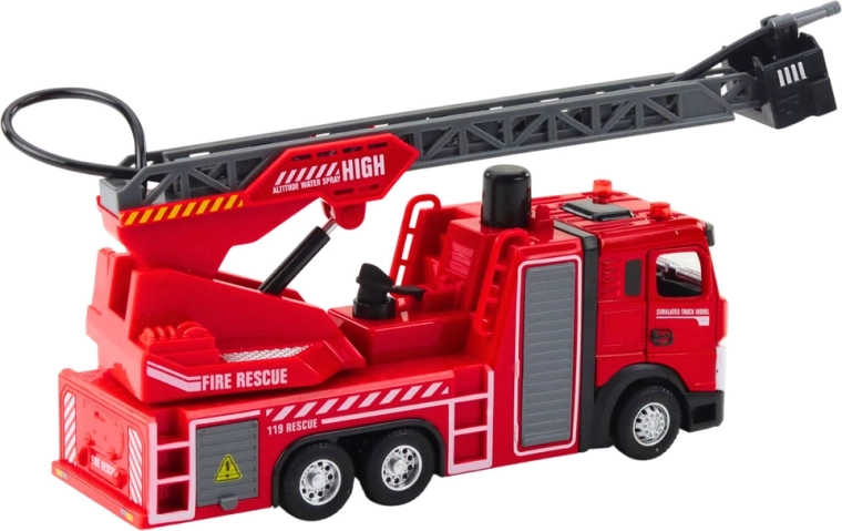 Echt waterspuiten voor een actievolle redding