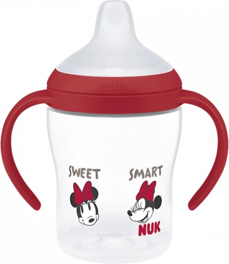 Leerfles NUK Perfect Match DISNEY Minnie, rood, 150 ml
