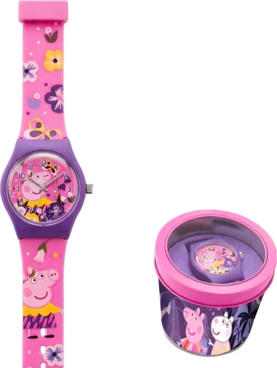 Analoge horloge Peppa Pig