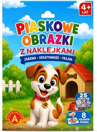 Creatieve set zandkunst – hondje