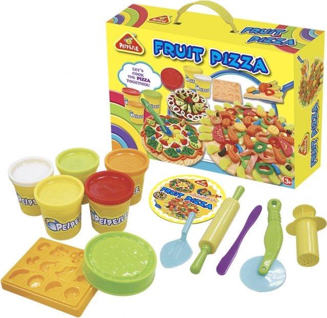 Sparkys klei fruitpizza