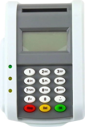 Realistische terminal met licht en geluid