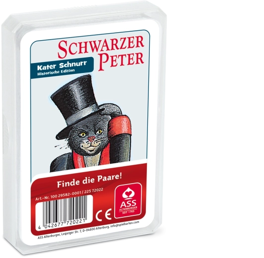 Ass Altenburger Schwarzer Peter „Kater Schnurr“ – kaartspel - 1 stuk