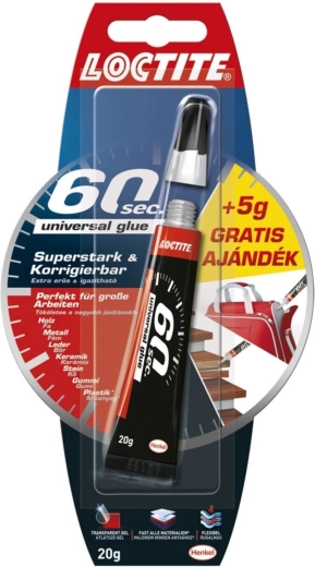 Loctite 60 seconden universele lijm 15 + 5 g