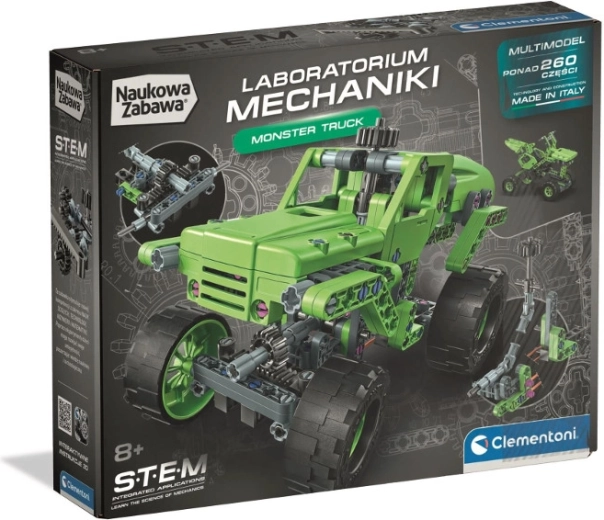 Mechanisch laboratorium – monstertruck 2-in-1 bouwset