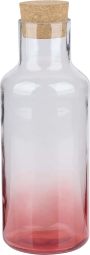 Glazen fles ALPINA 1,2 l met dop