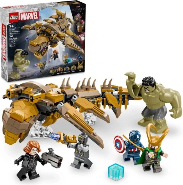 Lego Marvel Avengers tegen de Leviathan
