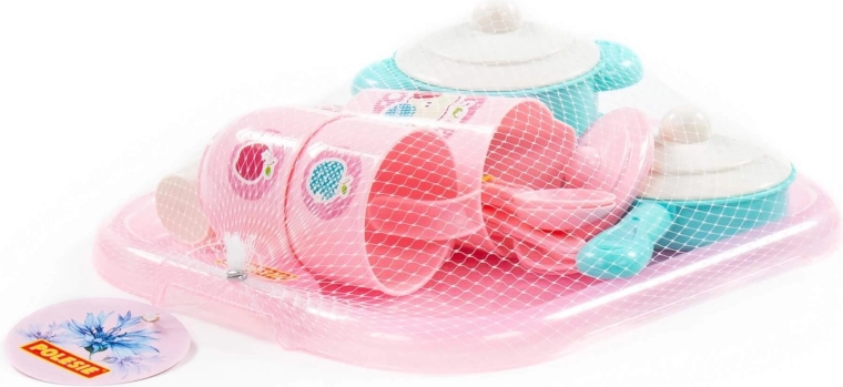 Duurzaam plastic en zachte pastelkleuren