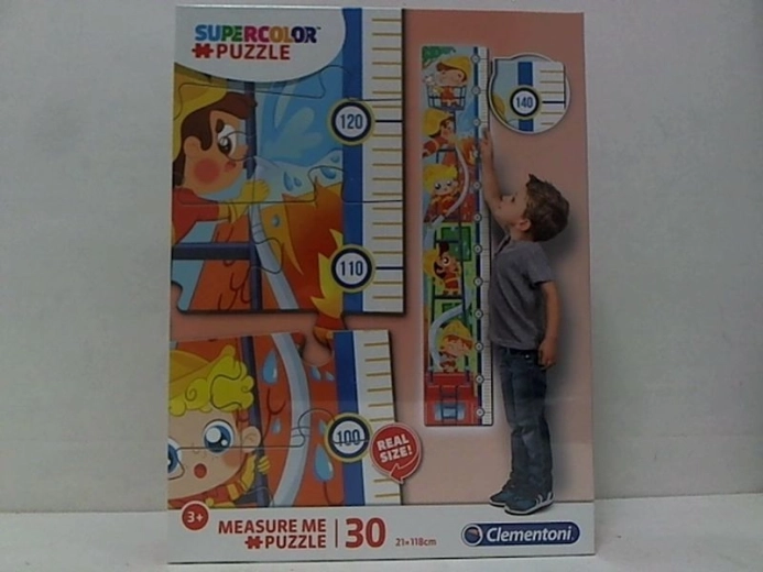 Clem puzzel 30 stukjes – groeimeter SOS Fireman