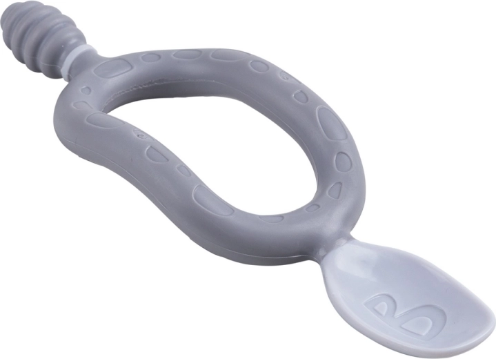 2-in-1: bijtring en lepel in één