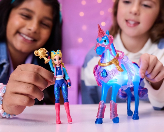 Magisch licht van eenhoorn River