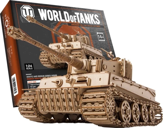 Little Story 3D houten puzzel World of Tanks Tiger M1