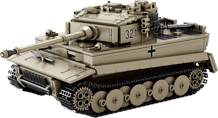 Bouwset tank Tiger I World of Tanks 1:28