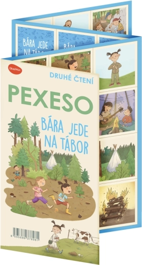 Pexeso Bára gaat op kamp