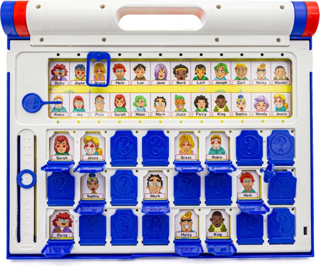 Omklapbord voor het snel uitsluiten van personages