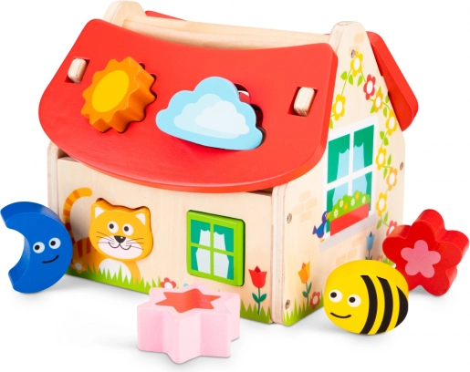 Vormensorteerhuisje voor kinderen