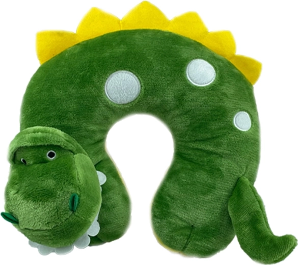 Pluche 3D-krokodil hoofdkussen