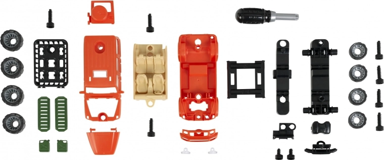 Bouwen en demonteren met een echte schroevendraaier
