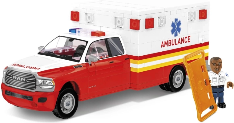 Realistische RAM 3500 ambulance op schaal 1:35