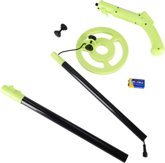 Lichte set met accessoires voor direct zoeken