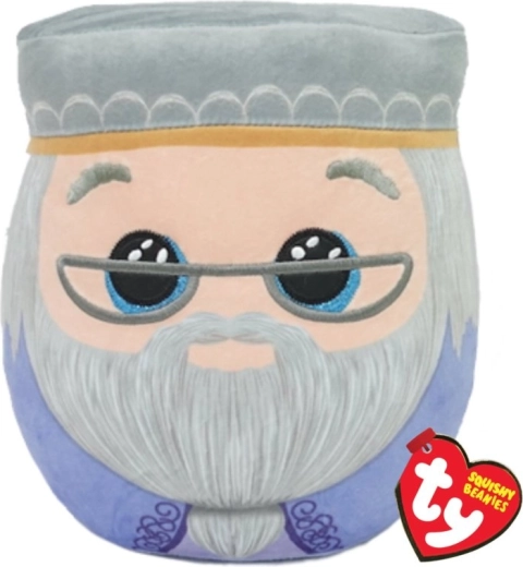 Ty Harry Potter Dumbledore squishy beanie pluchen kussen 25 cm - 1 stuk