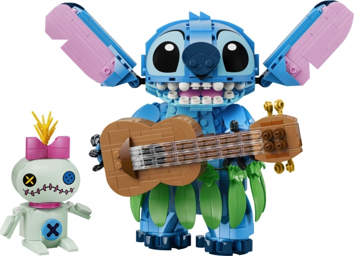 Twee iconische personages: Stitch en Scrump