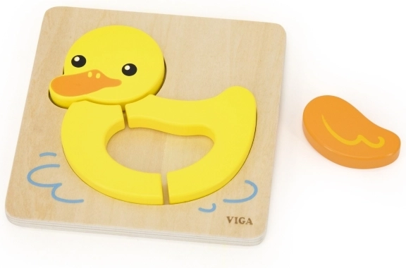 Grote puzzelstukken voor kleine handjes