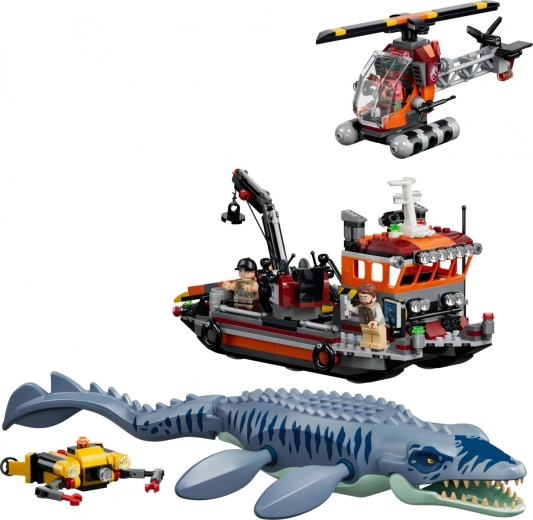 Mosasaurus met beweegbare onderdelen