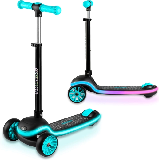 Stabiele driewielconstructie en sturen door te leunen