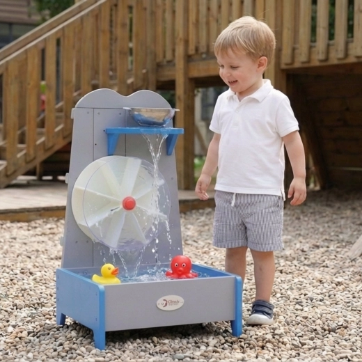 Watercirculatie dankzij onderstaand reservoir