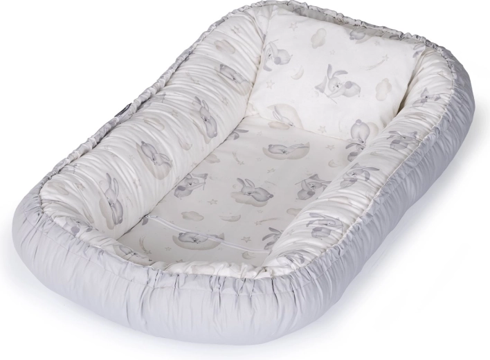 Chipolino babynestje voor baby Gray Bunny