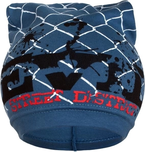 Voorjaars kindermuts New Baby blauw 104 (3–4 jaar)