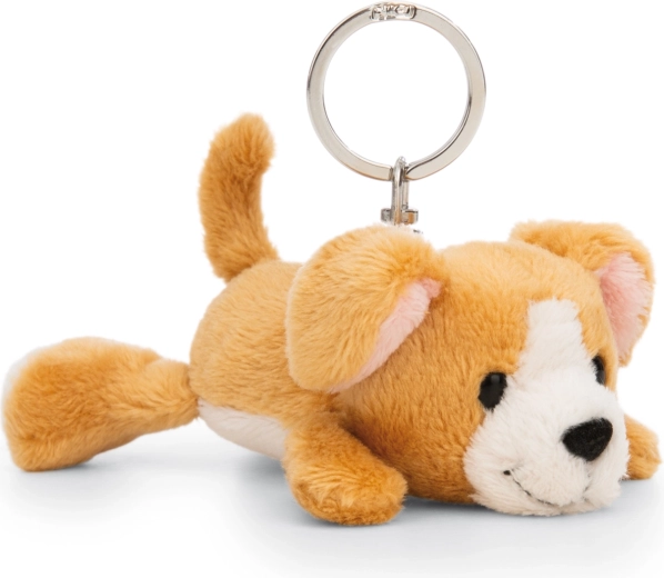 NICI sleutelhanger bruine hond liggend Green