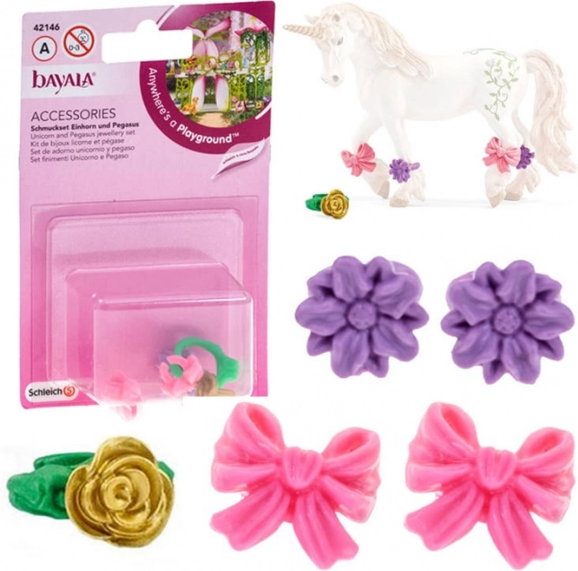 Schleich sieraden voor eenhoorn en pegasus