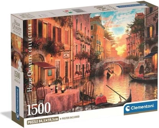 Clementoni puzzel Venetië 1500 stukjes