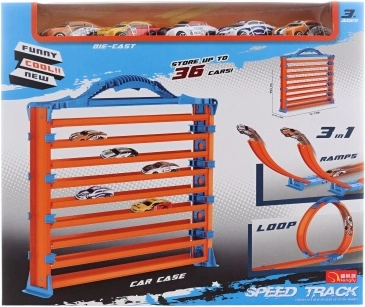 3-in-1-racebaan met autootjes