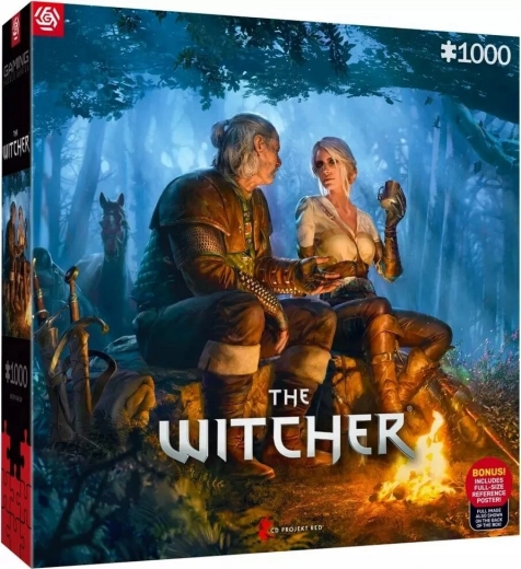 GOOD LOOT Puzzel The Witcher: Ciri's reis, 1000 stukjes