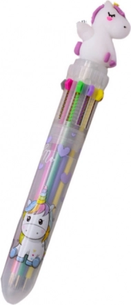 Tien kleuren in één pen