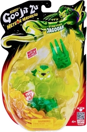 Heroes of Goo Jit Zu Meteor Madness rekbare figuur Jagooar - 1 stuk
