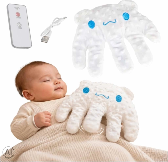 Kalmerend babykussentje met hand-klopfunctie - 1 stuk