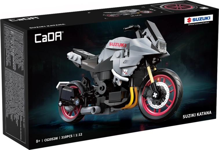 Officieel gelicentieerde Suzuki Katana op schaal 1:12