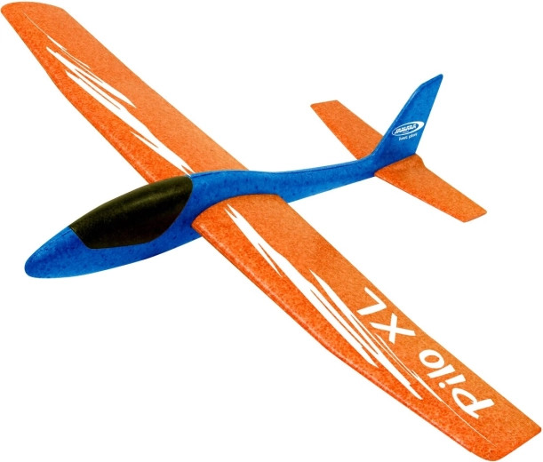 Jamara Pilo XL schuim werpvliegtuig (glider) oranje-blauw